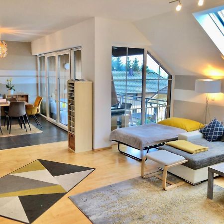 Fewo Atterseeperle - 80M2 Mit See- Und Gebirgsblick Steinbach am Attersee Zewnętrze zdjęcie
