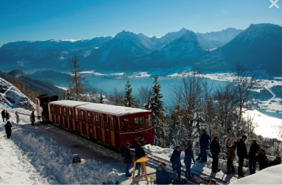 Fewo Atterseeperle - 80M2 Mit See- Und Gebirgsblick Steinbach am Attersee Zewnętrze zdjęcie