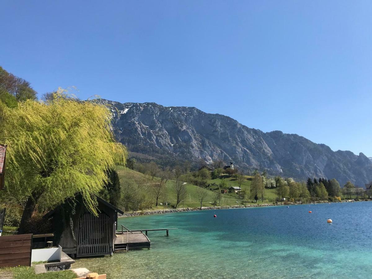 Fewo Atterseeperle - 80M2 Mit See- Und Gebirgsblick Steinbach am Attersee Zewnętrze zdjęcie